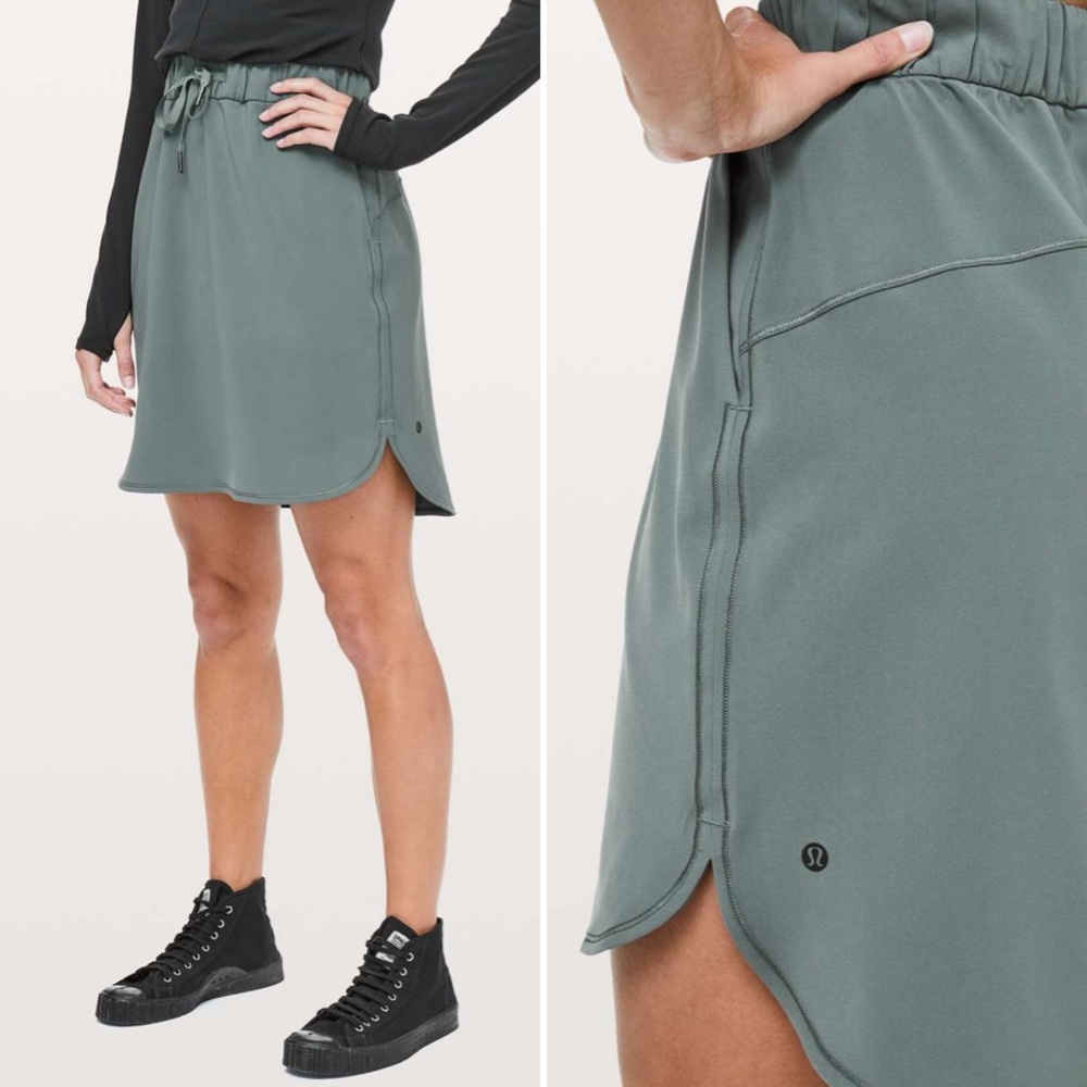 Lululemon On The Fly Skirt 21" Sz 6